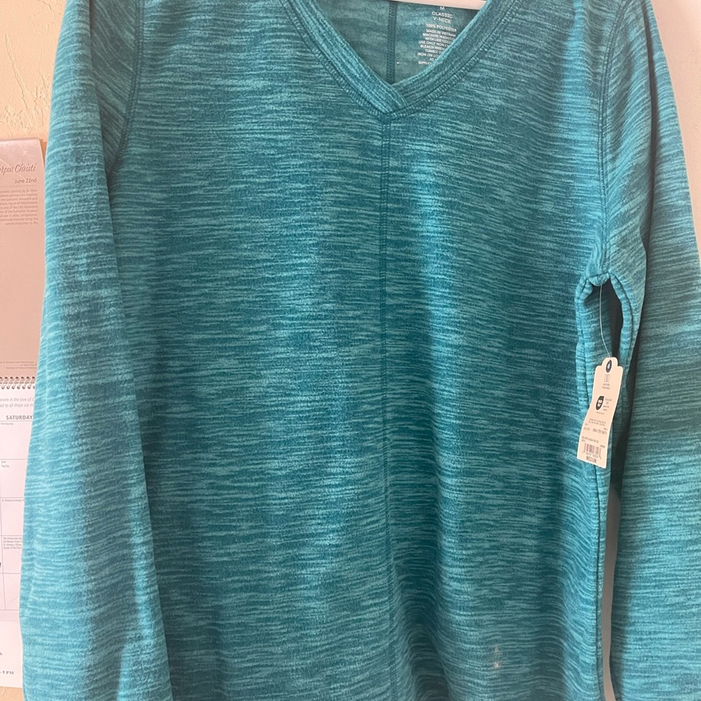 St. John's Bay Teal V-Neck Sweater